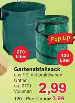 Jawoll Pop Up Gartenabfallsack Angebot