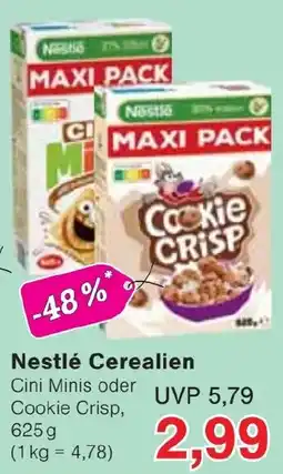 Jawoll Nestlé Cerealien Angebot