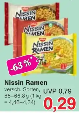 Jawoll Nissin Ramen Angebot