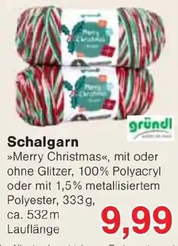 Jawoll Schalgarn Merry Christmas Angebot