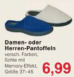 Jawoll Damen- oder Herren-Pantoffeln Angebot