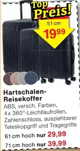 Jawoll Hartschalen-Reisekoffer Angebot