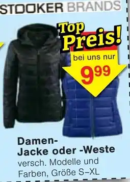 Jawoll STOOKER BRANDS Damen-Jacke oder -Weste Angebot
