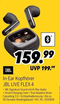 MEDIMAX JBL In-Ear Kopfhörer JBL LIVE FLEX 4 Angebot