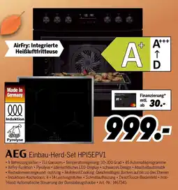 MEDIMAX AEG Einbau-Herd-Set HPI5EPV1 Angebot