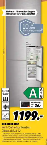 MEDIMAX LIEBHERR Kühl-/Gefrierkombination Angebot