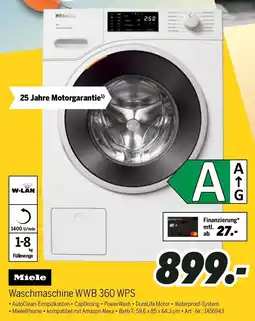 MEDIMAX Miele Waschmaschine WWB 360 WPS Angebot