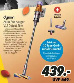 MEDIMAX dyson Akku-Stielsauger V12 Detect Slim Angebot