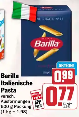 HIT Barilla Italienische Pasta Angebot