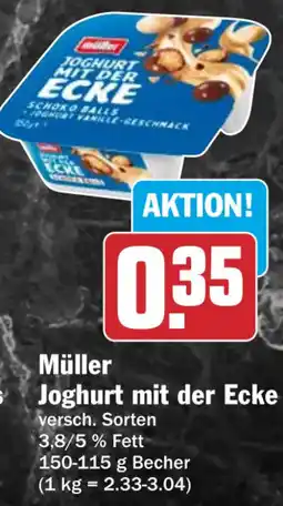 HIT Müller Joghurt mit der Ecke Angebot