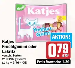 HIT Katjes Fruchtgummi oder Lakritz Angebot