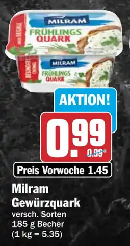 HIT Milram Gewürzquark Angebot