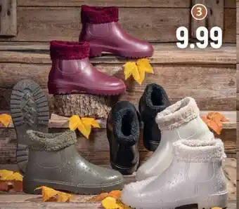Gummistiefel mit Teddyfutter