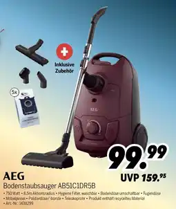MEDIMAX AEG Bodenstaubsauger AB51C1DR5B Angebot