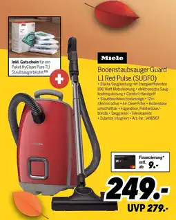 MEDIMAX Miele Bodenstaubsauger Guard L1 Red Pulse Angebot