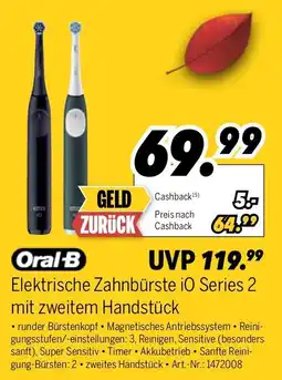 MEDIMAX Oral-B Elektrische Zahnbürste iO Series 2 Angebot
