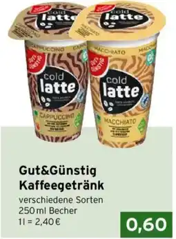 CAP Markt Gut&Günstig Kaffeegetränk Angebot