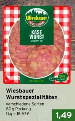 CAP Markt Wiesbauer Wurstspezialitäten Angebot