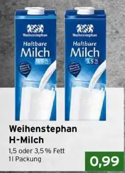 CAP Markt Weihenstephan H-Milch Angebot