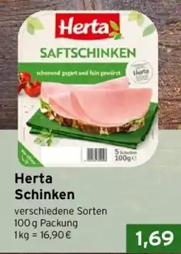 CAP Markt Herta Schinken Angebot