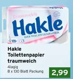 CAP Markt Hakle Toilettenpapier traumweich Angebot