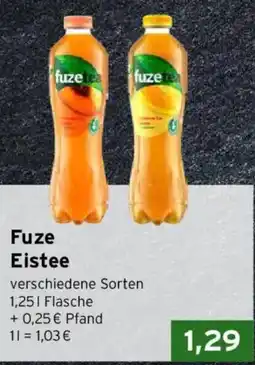 CAP Markt Fuze Eistee Angebot