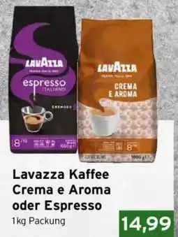 CAP Markt Lavazza Kaffee Crema e Aroma oder Espresso Angebot