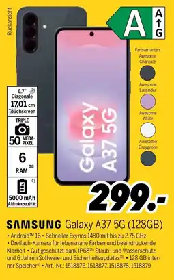 MEDIMAX SAMSUNG Galaxy A37 5G (128GB) Angebot