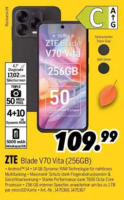 MEDIMAX ZTE Blade V70 Vita (256GB) Angebot