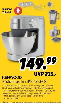 MEDIMAX KENWOOD Küchenmaschine KHC 29.HOSI Angebot