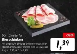 KONSUM Dürrröhrs dorfer Bierschinken Angebot