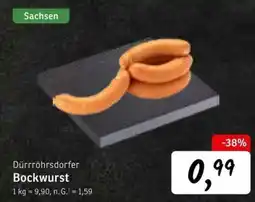KONSUM Dürrröhrsдорfer Bockwurst Angebot