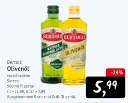 KONSUM Bertolli Olivenöl Angebot