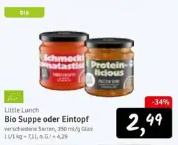 KONSUM Little Lunch Bio Suppe oder Eintopf Angebot