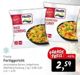 KONSUM Frosta Fertiggericht Angebot