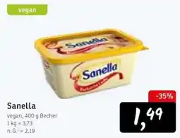 KONSUM Sanella vegan Angebot