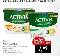 KONSUM Danone Activia Joghurt Angebot
