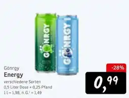 KONSUM Gönrgy Energy Angebot