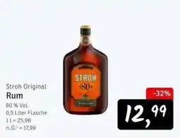 KONSUM Stroh Original Rum Angebot