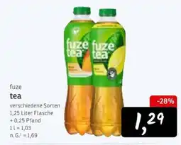 KONSUM fuze tea Angebot