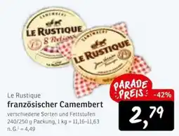 KONSUM Le Rustique französischer Camembert Angebot