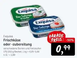 KONSUM Exquisa Frischkäse Angebot