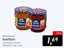 KONSUM Mühlhäuser Konfitüre Angebot
