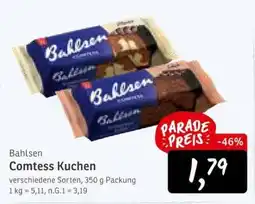 KONSUM Bahlsen Comtess Kuchen Angebot