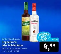 KONSUM Echter Nordhäuser Doppolkorn oder Wildkräuter Angebot