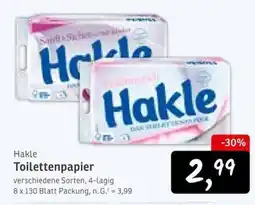 KONSUM Hakle Toilettenpapier Angebot