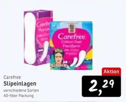 KONSUM Carefree Slipeinlagen Angebot