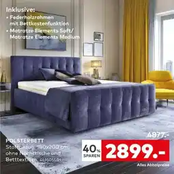 porta POLSTERBETT Angebot