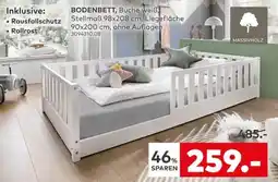 porta BODENBETT, Buche weiß Angebot