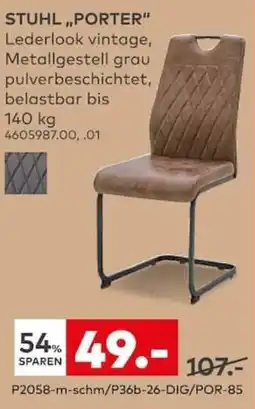porta STUHL "PORTER" Angebot